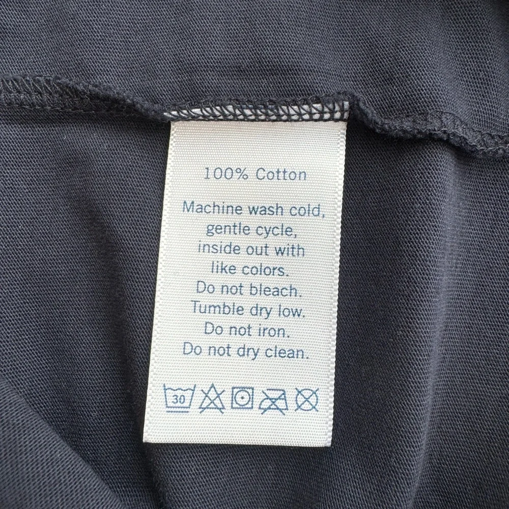 Clare V Navy Tee with Red'CIAO' Graphic - Picture 7 of 7